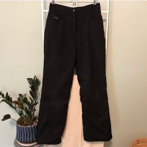 Fera Insulated Black Outdoor Snow Ski Pants
